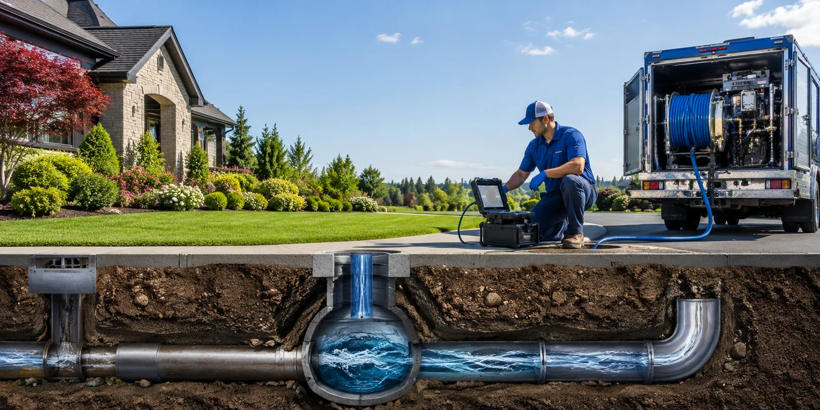 Drainage restoration information for Pine Mountain Club, CA